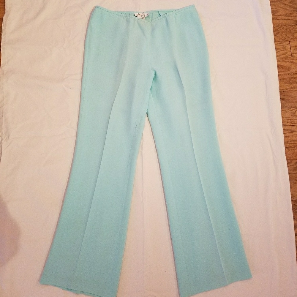 Teal dress pants
